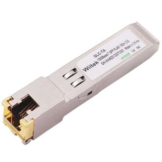 1000BASE-T Gigabit SFP to RJ45, 1G SFP to Ethernet Copper Transceivers Compatible for Cisco GLC-TA/SFP-GE-T, Ubiquiti UF-RJ45-1G/uacc-cm-rj45-1g, Mikrotik, Supermicro, Netgear, up to 100m