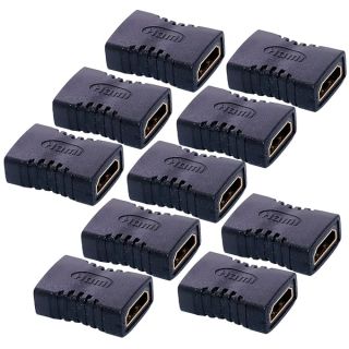 10pcs HDMI Female to Female Coupler Adapter - HDCP 1080P Extender for HDTV | JacobsParts