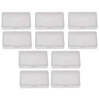 10pcs Transparent Anti-Dust Game Case for Nintendo Game Boy Advance - Protect Your Cartridges!