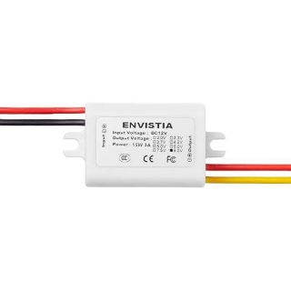 12V to 9V 1.7A Step-Down Waterproof Miniature DC-DC Converter Power Supply Module by Envistia Mall