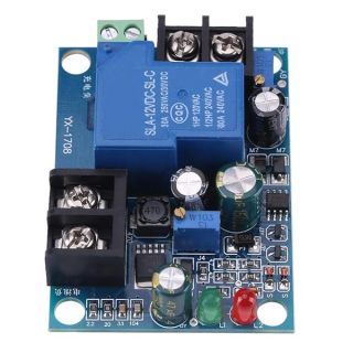 12V/24V/36V/48V Control Module, 30A Automatic Battery Charger Charging Controller Battery Charging Protection Module(12V)