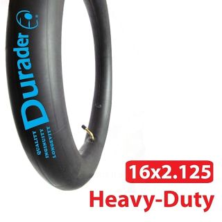 16x2.125 Inner Tube with Angled Valve for Gas/Electric/Pedal Bikes