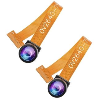 2 PCS Camera Module,Aideepen OV2640 Camera 160° Wide-Angle Lens 2 Megapixel Sensor I2C Support JPEG RGB YUV for ESP32 MCU Camera