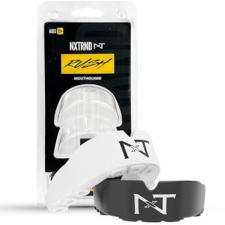 2 Pack Nxtrnd Rush Mouth Guard for Boxing and Other Sports (Black & White)