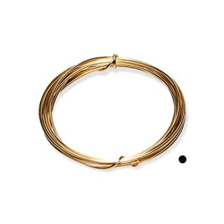 20 Gauge, 14/20 Yellow Gold Filled Wire Half Hard Round 14K Gold Filled Made in USA - 5FT by CRAFT WIRE