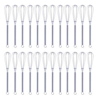 24 Pcs 7 Inches Mini Whisks Wire Wisk Kitchen,Whisk Set