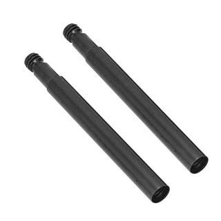 2Pcs Valve Extender, Aluminum Alloy Inner Tube Road Tire Valve Extender Fit for Extender Tire Accessories(Black) Valve Extender Valve Extender Valve