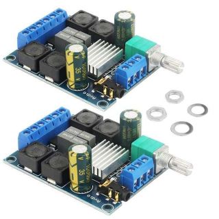 2pcs TPA3116D2 Class D Stereo DC 5V—24V 2x50W, Digital Audio Board