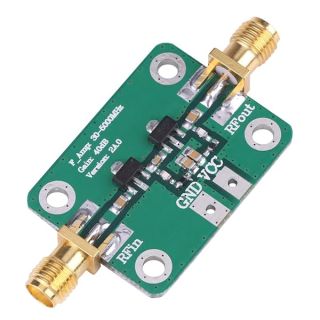 30-4000MHz 40dB RF Broad Band Amplifier Module High Gain High Frequency Amplifier Board for FM HF VHF/UHF