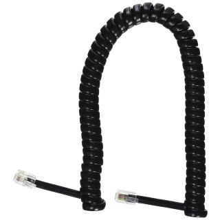 6' Handset Cord GCHA444006-FBK Gloss Black