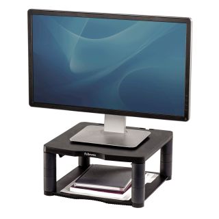 Fellowes Premium Height Adjustable Monitor Stand, Black