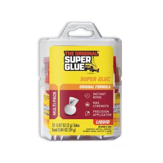 Super Glue 15187 , Clear- pack of 12