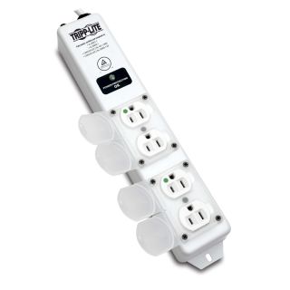 Tripp Lite Safe-IT 4-Outlet Medical-Grade Surge Protector Power Strip, UL 60601-1 Compliance, Not for Patient-Care Vicinity, 15ft. Power Cord with NEMA 5-15P-HG Plug, (SPS415HGULTRA)