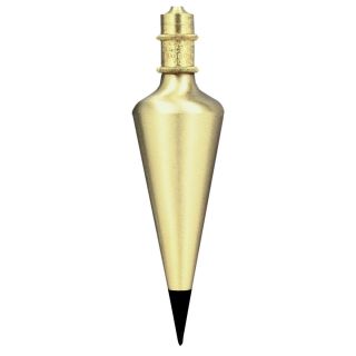 General Tools 800-12 Brass Plumb Bob, 12 Ounce