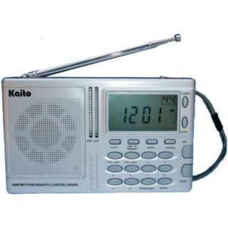 Kaito KA2031 AM/FM NOAA Wearther Radio with Alert & Sleep/Wake-up Timer