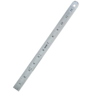 General Tools 1201ME 12-Inch Flex Precision Stainless Steel Ruler