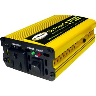 Go Power! GP-175 175-Watt Modified Sine Wave Inverter , Yellow