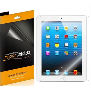 Supershieldz 3-Pack Screen Protectors for iPad 4, 3 & 2 - High Definition Clear Shield (PET)