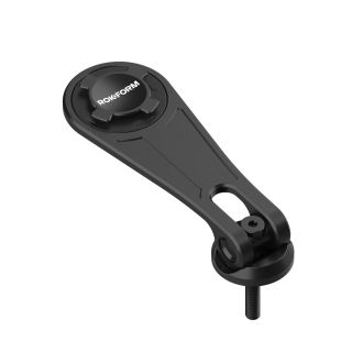 Rokform - Bike Mount, Adjustable Bicycle Phone Holder Fits Any Road or Mountain Bike with 1-1/8" Threadless Steer Tube, Compatible with Rokform Twist Lock Cases and Accessories (Black)