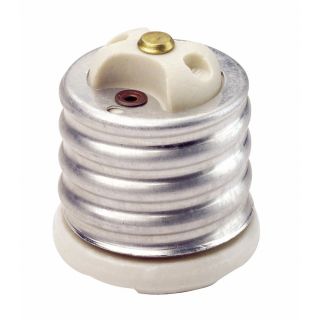 Leviton 8681 Glazed Porcelain Incandescent Lampholder Adapter