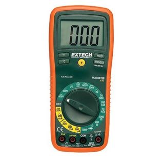 Extech EX410A Professional True RMS Multimeter with 8 Functions