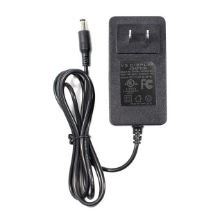 VSDISPLAY Power Adapter, AC 100-240V Input to 12V DC 2A Output, Power Supply, US Plug, with Plug 5.5x2.1 mm / 3.5x1.35 mm Fit SC24W-1202000U jhd-ap024u-120200ba-a, Fit for VSDISPLAY Controller Board