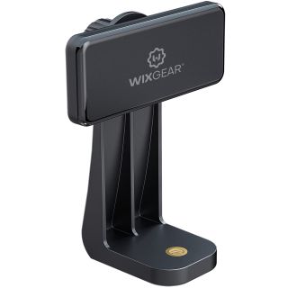 WixGear Magnetic Tripod Mount Strong Phone Holder for Tripod Compatible with iPhone and Android Devices