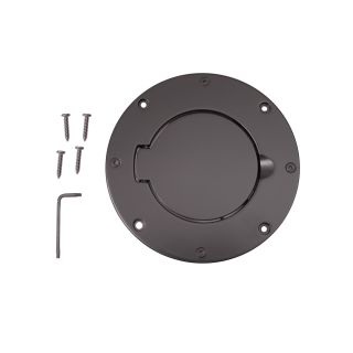 Rugged Ridge | Gas Cap Door, Non-Locking, Black | 11425.02 | Fits 1997-2006 Jeep Wrangler TJ