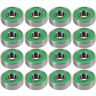 Amphetamine Inline Skate Speed Bearings Set of 16 Pre-Lubricated ABEC 7 Rated Double Shielded Servicable Bearing Pack for 8 Wheels