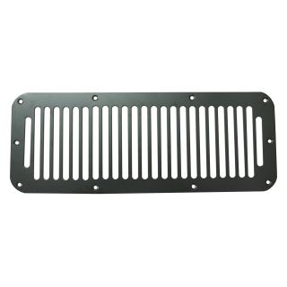 Rugged Ridge | Cowl Vent Cover, Black | 11206.01 | Fits 1976-1986 Jeep CJ; 1987-1995 Jeep Wrangler YJ