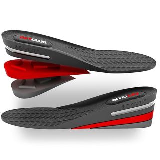 6FT Original Advanced Height Incease Insoles up to 2.36 Inches (6CM) 3 Layer Air Cushion Comfort Discreet Elevation Enhancer Boost Shoe Lifts Make You Taller All Day