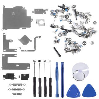 Inner Parts Replacement Kits for iPhone 12 Pro Max, Including Internal Bracket Replacement Parts, Full Screw Set and Repair Tool Kit (for iPhone 12 Pro Max)