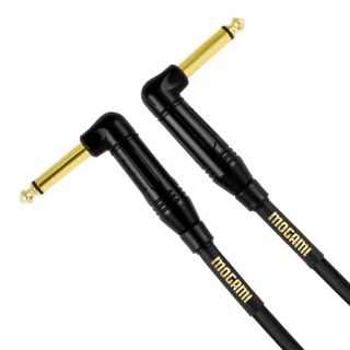 Mogami Gold Instrument 01RR Pedal/Accessories Cable R/A Ends 10 tip-to-tip