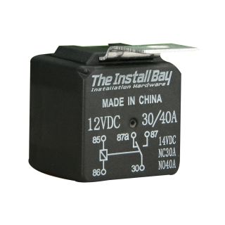 Install Bay Economy Relay 12 Volt 30 and 40 Amp Each- RL3040