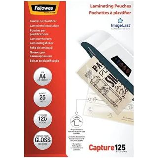 Fellowes ImageLast A4 125 Micron Laminating Pouch - (Pack of 25)