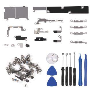 Inner Parts Replacement Kits for iPhone X, Including Internal Bracket Replacement Parts, Internal Screw Set and Repair Tool Kit (for iPhone X)