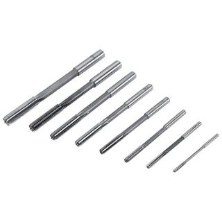 8 Pieces H8 Chucking Reamer Set, Milling Cutter Reamer Cutter Tool Set with Cylindrical Shaft, 3/4/5/6/7/8/9/10 mm,Chucking Machine Reamer for Bore Machining