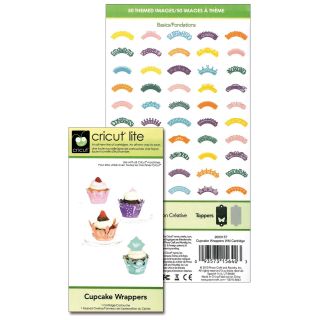 Cricut Lite Cupcake Wrappers Cartridge