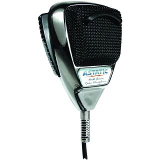 ASTATIC 302-10187 4-Pin Noise-Cancelling Microphone (Chrome)