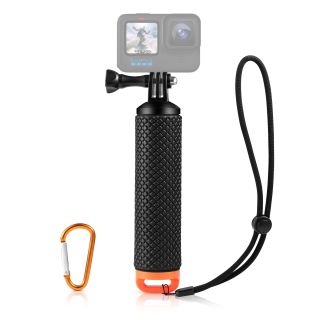 Yullmu Floating Hand Grip, Waterproof Pole Mount for GoPro Hero 13/12/11/10/9/8/7/6/5/4/3/3+/2/1 Session, Handle Mount Accessories for Fusion AKASO DJI Osmo Action Cameras