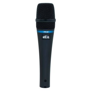 Heil Sound PR 22 UT Dynamic Utility Microphone for Live Music, Podcast, and Recording (Black)