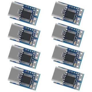 8Pcs Type-C PD Decoy Module: Fast USB-C Power Trigger for Notebook Charging
