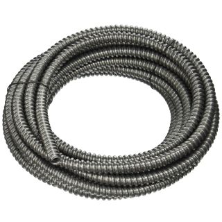 Woods 55082021 3/8 in. x 25 ft. Flex Alum Conduit, Silver