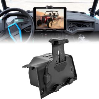 SAUTVS Tablet Holder for RZR XP 1000/Turbo/RZR Trail, Sporty Electronic Device Mount with Storage Box Phone Mount Tablet Holder for Polaris RZR XP 1000 XP4 Turbo/RZR Trail 900 S 2019-2023 Accessories