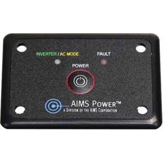 AIMS Power REMOTEHF Flush Mount Power Inverter Remote On-Off Switch