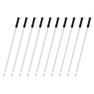 AIYIBEN 4.5'' Ballpoint Pen Refills 10 Pack - Smooth 1.0mm Black Ink for Effortless Writing