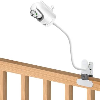 "AOZTSUN Flexible Clip Clamp Mount for Infant Optics DXR-8 & DXR-8 PRO - 15.7" Gooseneck Baby Monitor Holder for Crib"
