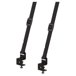 AVF Steel and Nylon TV Anti-Tip Safety Straps for TVs up to 80" in Black