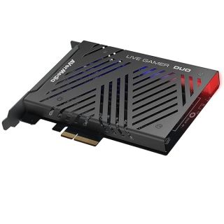 AVerMedia Live Gamer Duo. Dual HDMI 1080p PCIe Video Capture Card, Stream with 4k60 HDR and FHD 240fps Pass-Through, Work with DSLR, Xbox Series x/s, PS5, Nintendo Switch, Windows 11 (GC570D)