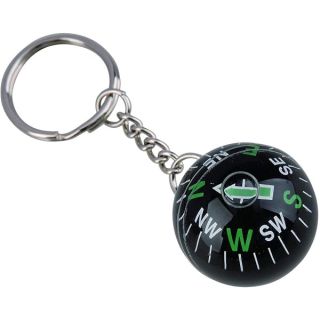 Ace Camp Munkees Ball Compass Keychain, Small Useful Outdoor Tool Gift, Hiking Key Ring, Camping, Backpacking, Portable Survival Gadget, Explore, Kids Navigation Equipment, Direction, Mini